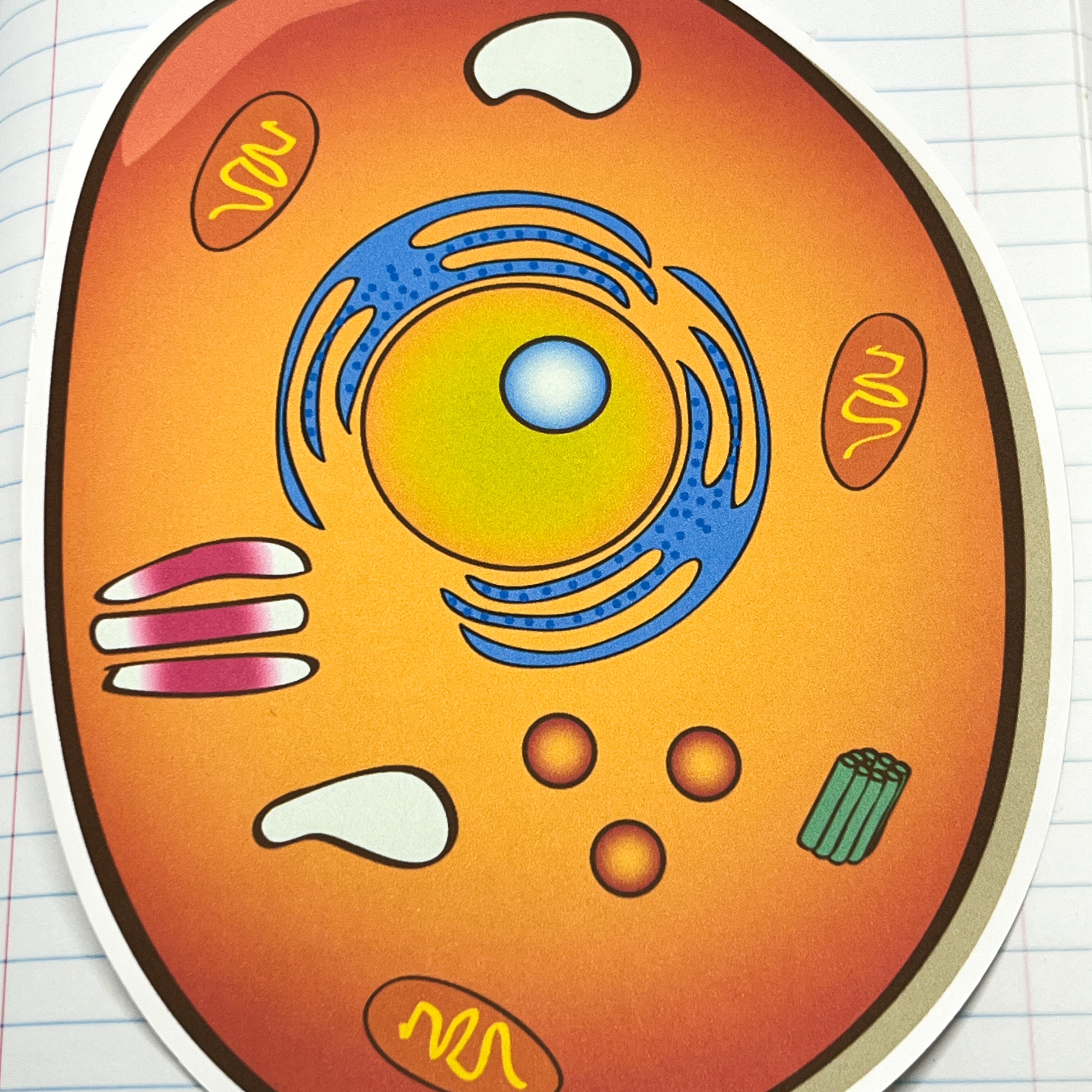 Animal Cell Stickers