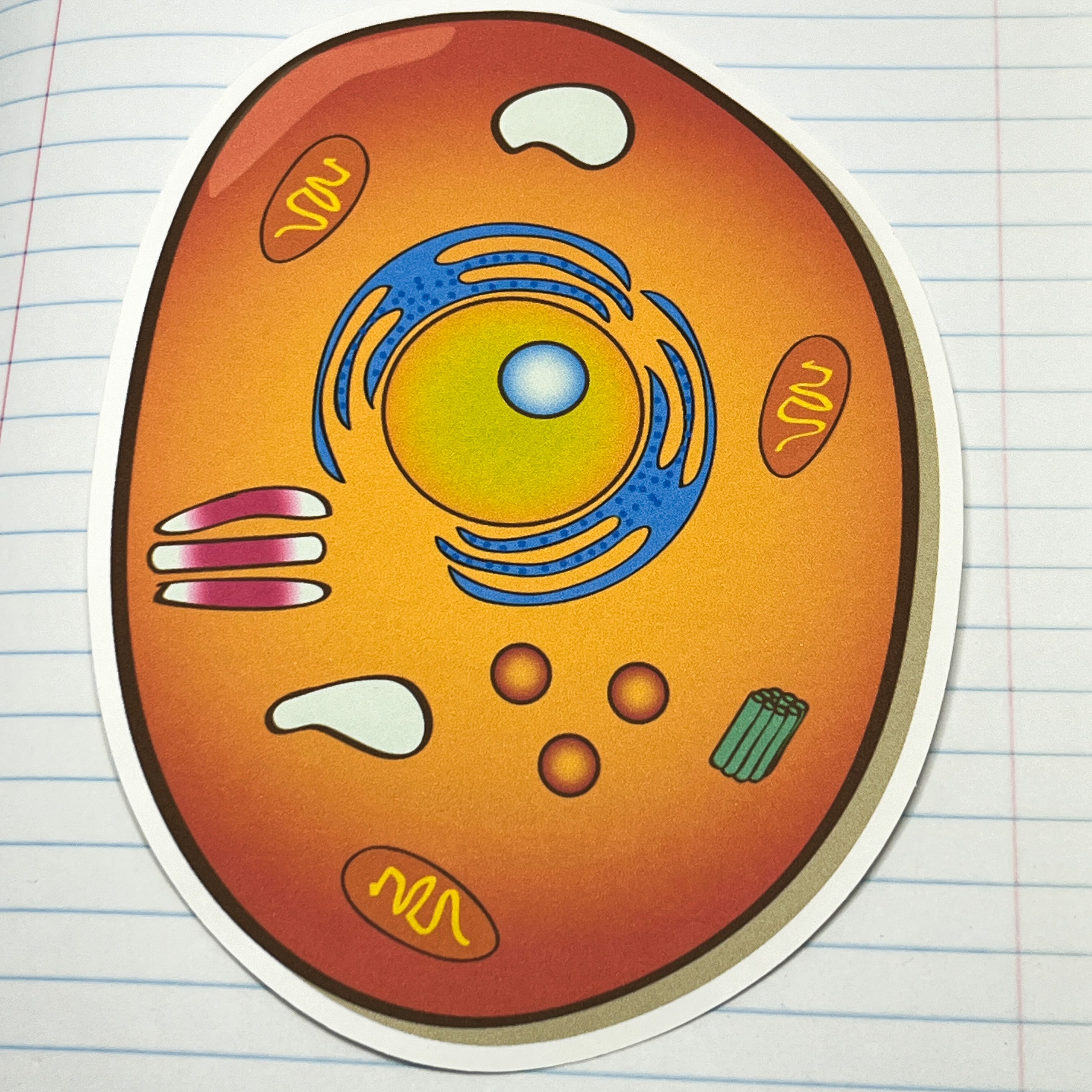 Animal Cell Stickers