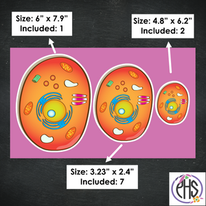 Animal Cell Stickers