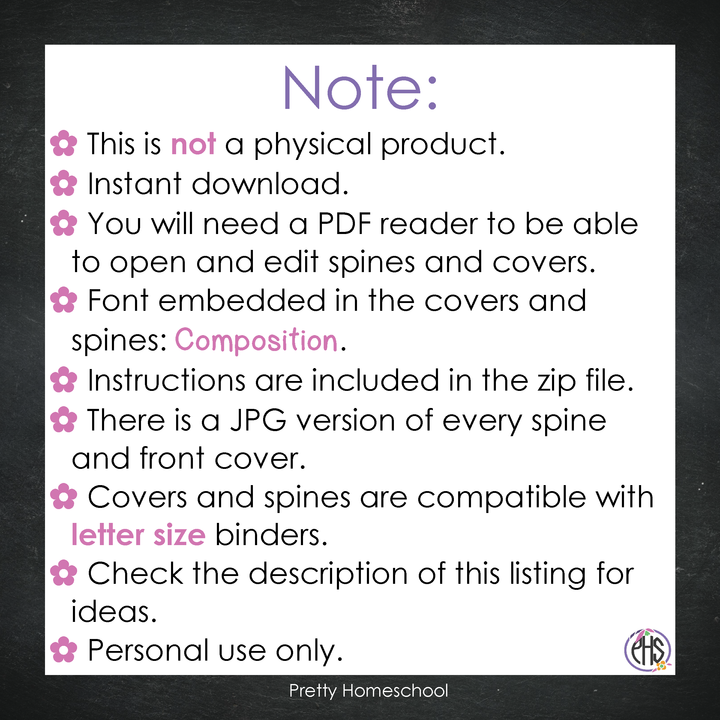 Printable and Editable Binder Covers and Spines - Gnome