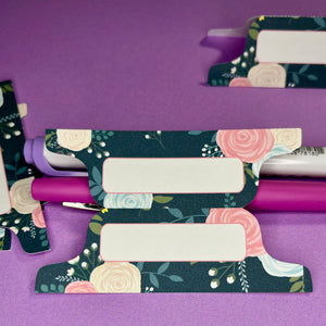 Marcadores de página: Libreta de planes: Blush Pink