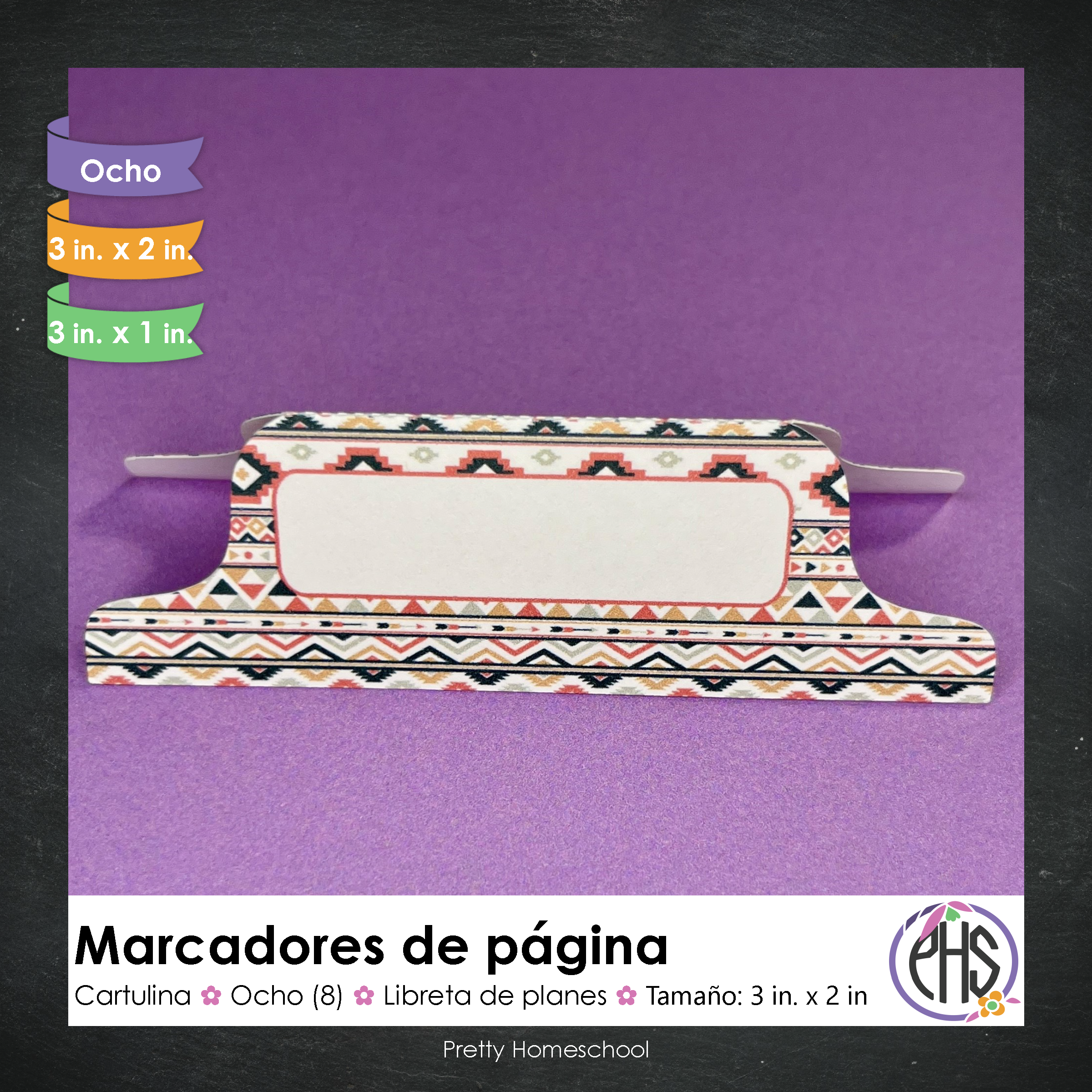 Marcadores de página: Libreta de planes: Aztec