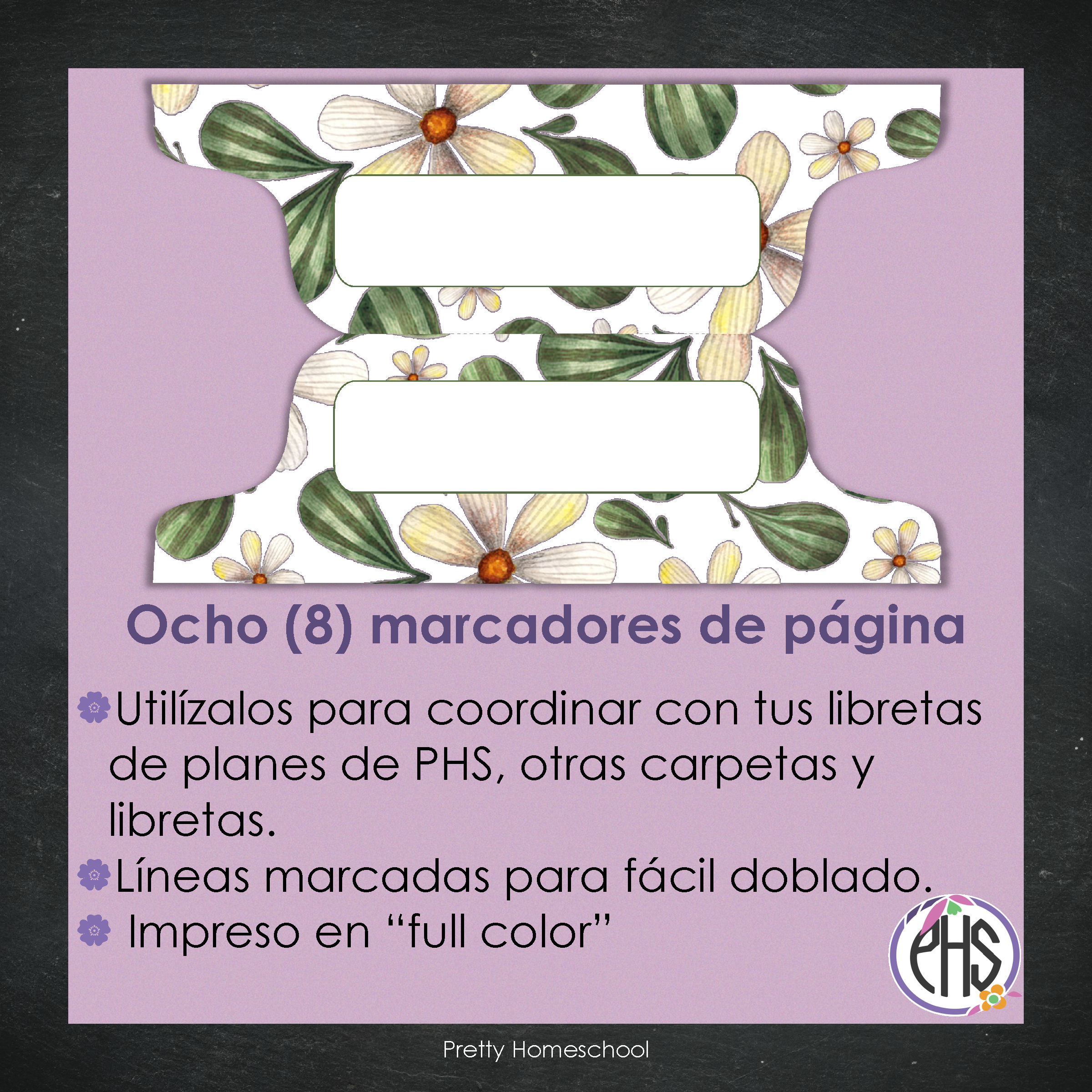 Marcadores de página: Libreta de planes: Forest