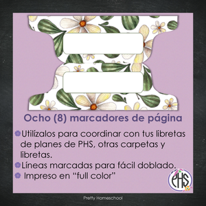Marcadores de página: Libreta de planes: Forest