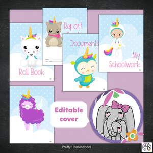 Printable Homeschool Portfolio 2025–2026 | End-of-Year Homeschool Binder | Homeschool Record Keeping