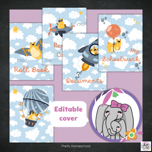 Printable Homeschool Portfolio 2025–2026 | End-of-Year Homeschool Binder | Homeschool Record Keeping