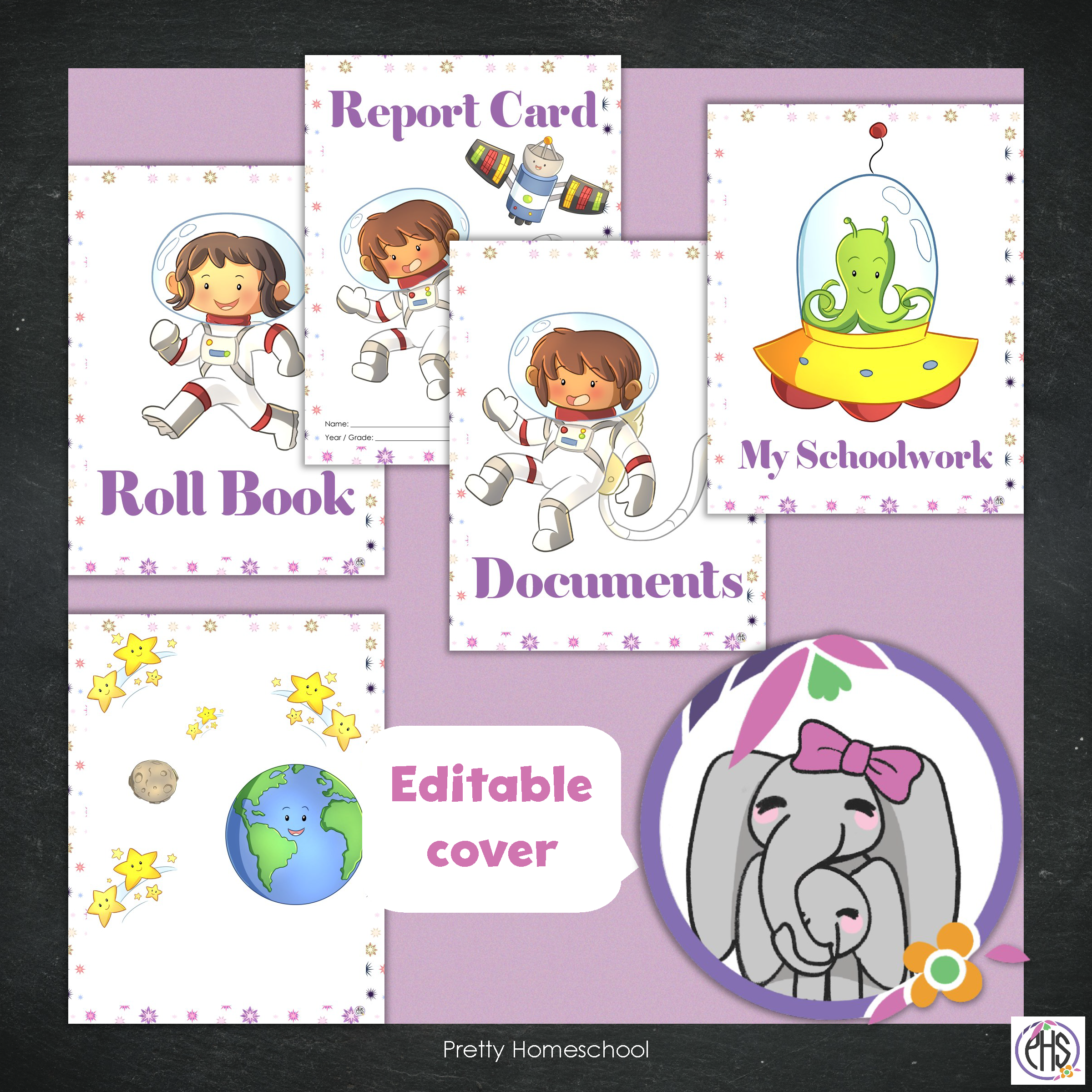 Printable Homeschool Portfolio 2025–2026 | End-of-Year Homeschool Binder | Homeschool Record Keeping