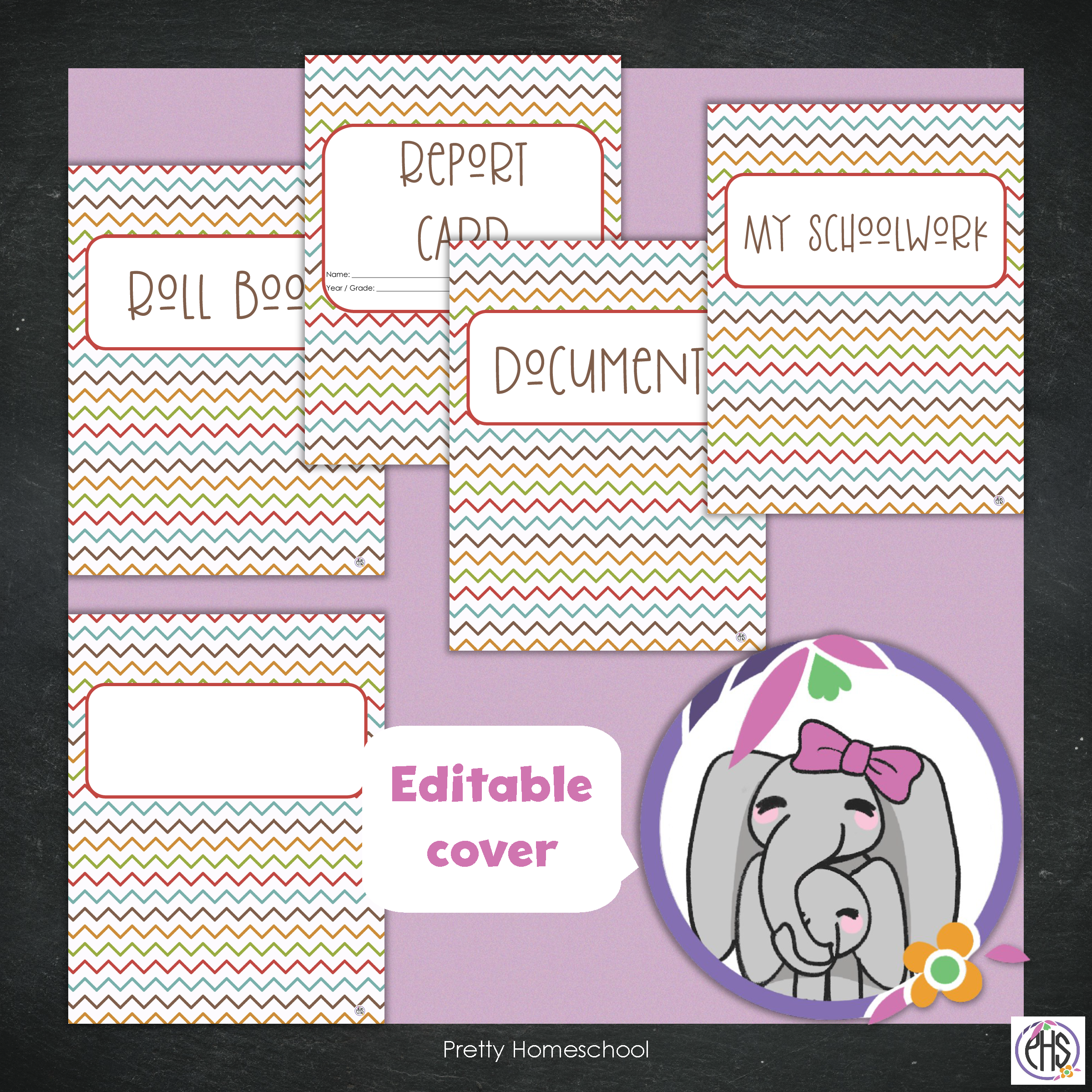 Printable Homeschool Portfolio 2025–2026 | End-of-Year Homeschool Binder | Homeschool Record Keeping