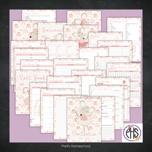 Printable Homeschool Portfolio 2025–2026 | End-of-Year Homeschool Binder | Homeschool Record Keeping
