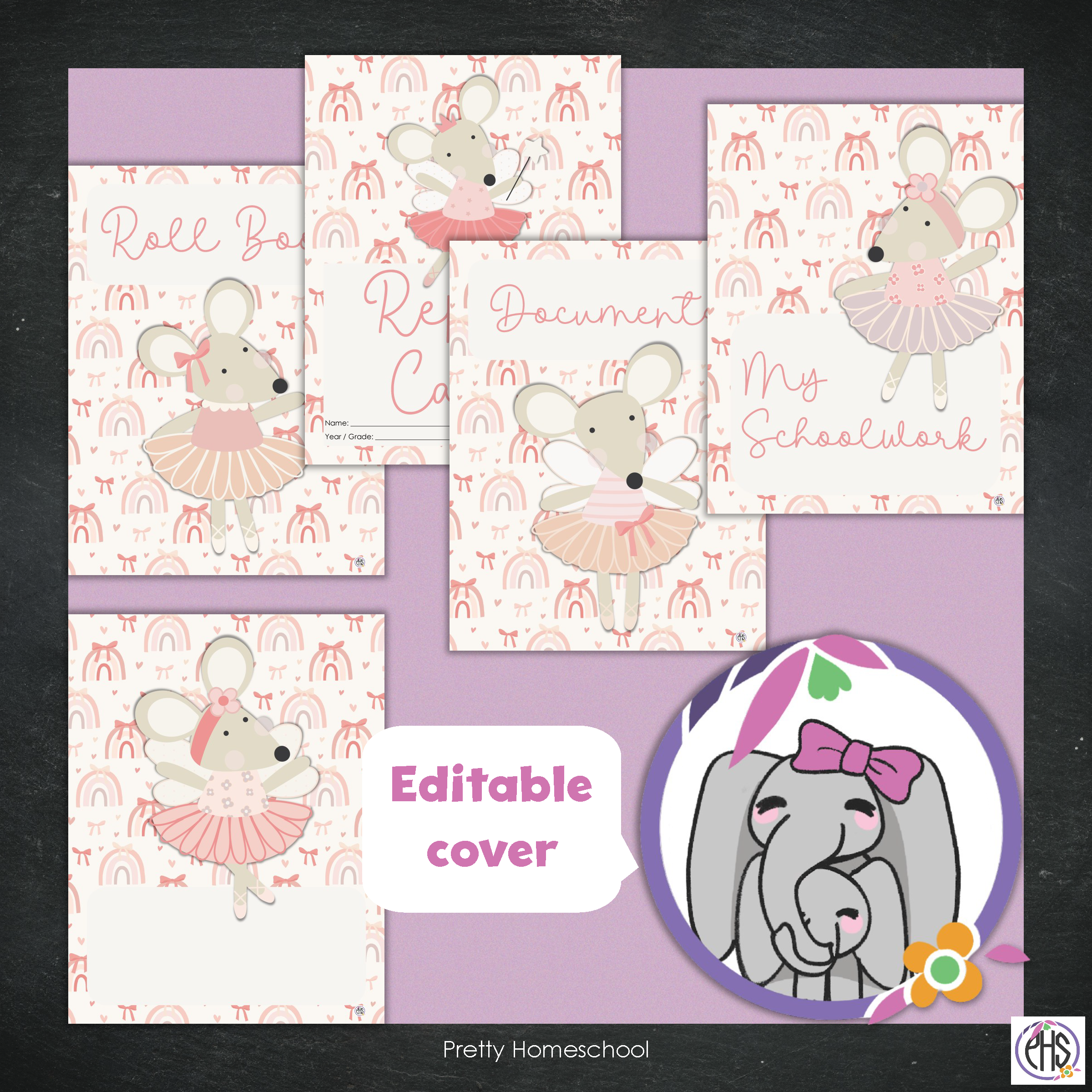 Printable Homeschool Portfolio 2025–2026 | End-of-Year Homeschool Binder | Homeschool Record Keeping