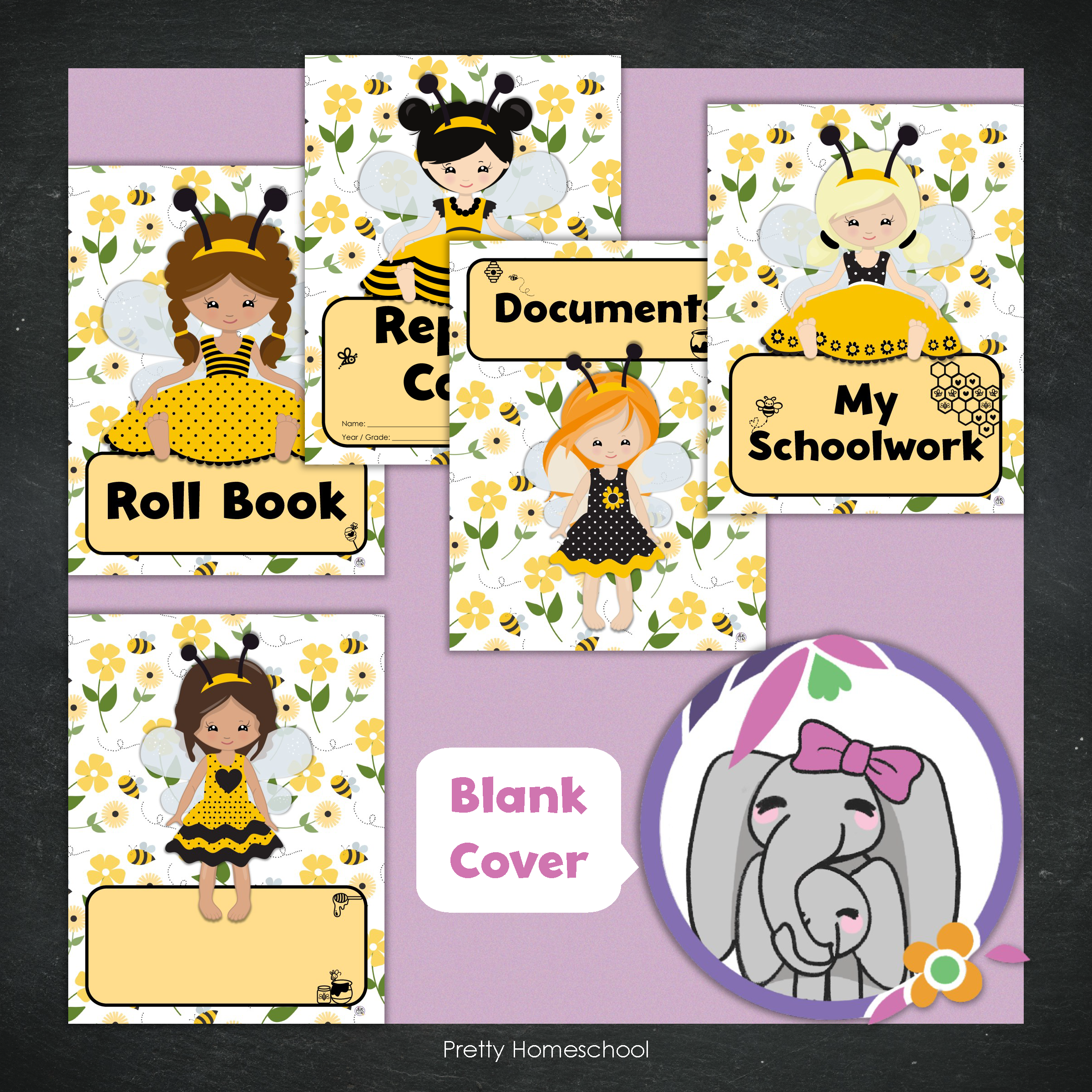 Printed Homeschool Portfolio 2025–2026 | Record Keeping & End-of-Year Binder for Homeschool Organization