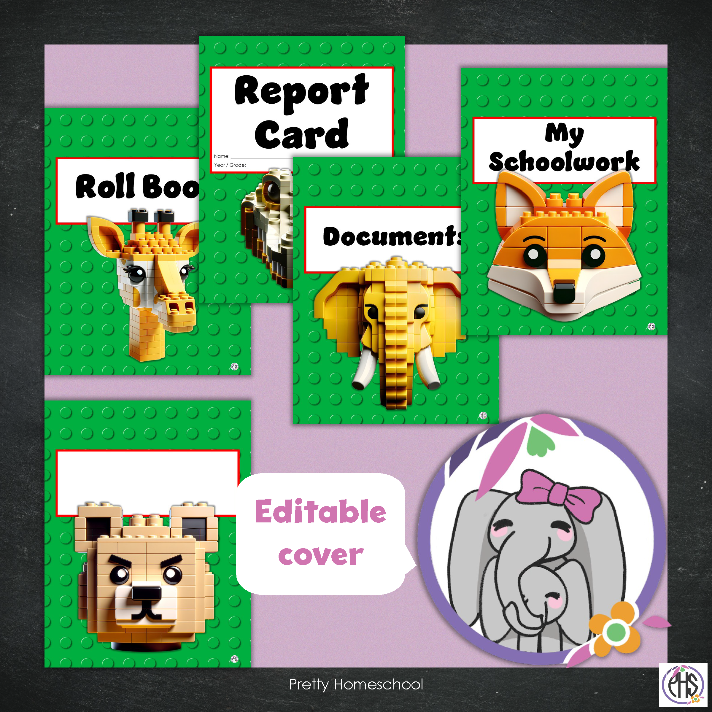 Printable Homeschool Portfolio 2025–2026 | End-of-Year Homeschool Binder | Homeschool Record Keeping