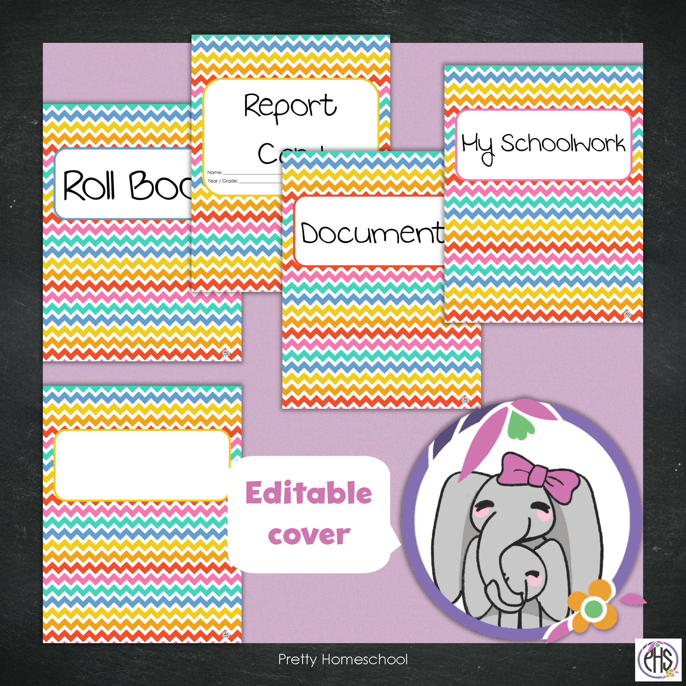 Printable Homeschool Portfolio 2025–2026 | End-of-Year Homeschool Binder | Homeschool Record Keeping