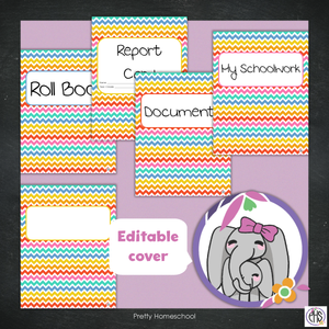 Printable Homeschool Portfolio 2025–2026 | End-of-Year Homeschool Binder | Homeschool Record Keeping