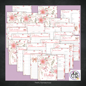 Printable Homeschool Portfolio 2025–2026 | End-of-Year Homeschool Binder | Homeschool Record Keeping