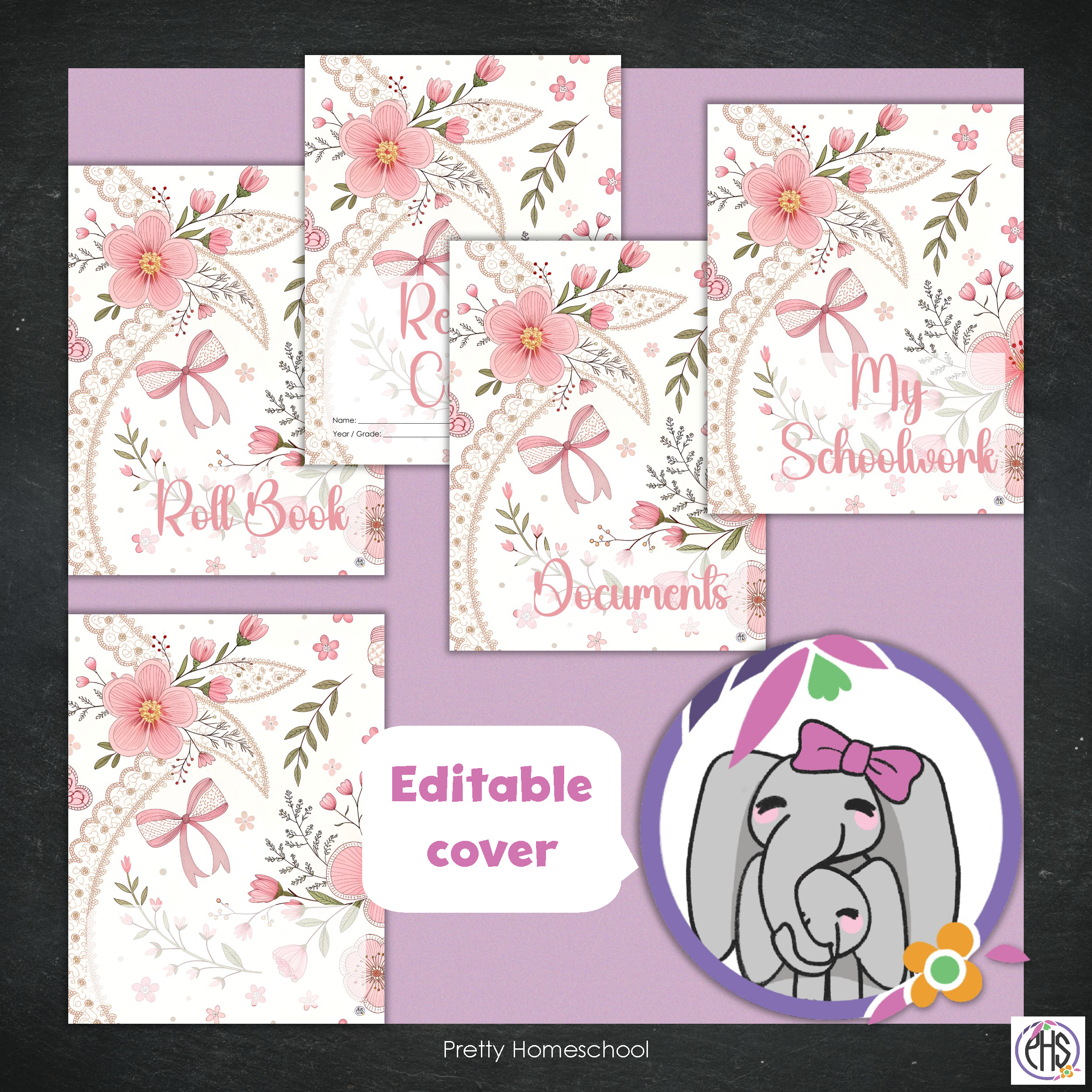 Printable Homeschool Portfolio 2025–2026 | End-of-Year Homeschool Binder | Homeschool Record Keeping