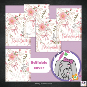 Printable Homeschool Portfolio 2025–2026 | End-of-Year Homeschool Binder | Homeschool Record Keeping
