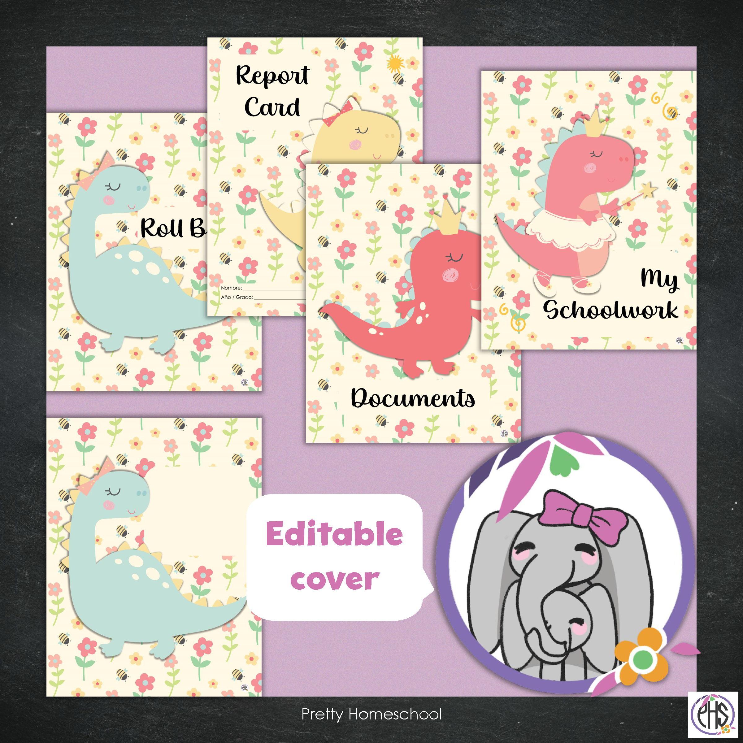 Printable Homeschool Portfolio 2025–2026 | End-of-Year Homeschool Binder | Homeschool Record Keeping