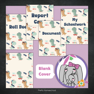 Printed Homeschool Portfolio 2025–2026 | Record Keeping & End-of-Year Binder for Homeschool Organization