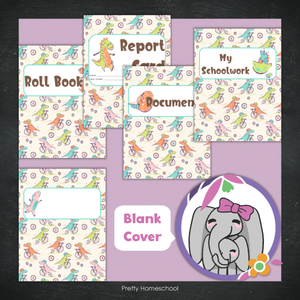 Printed Homeschool Portfolio 2025–2026 | Record Keeping & End-of-Year Binder for Homeschool Organization