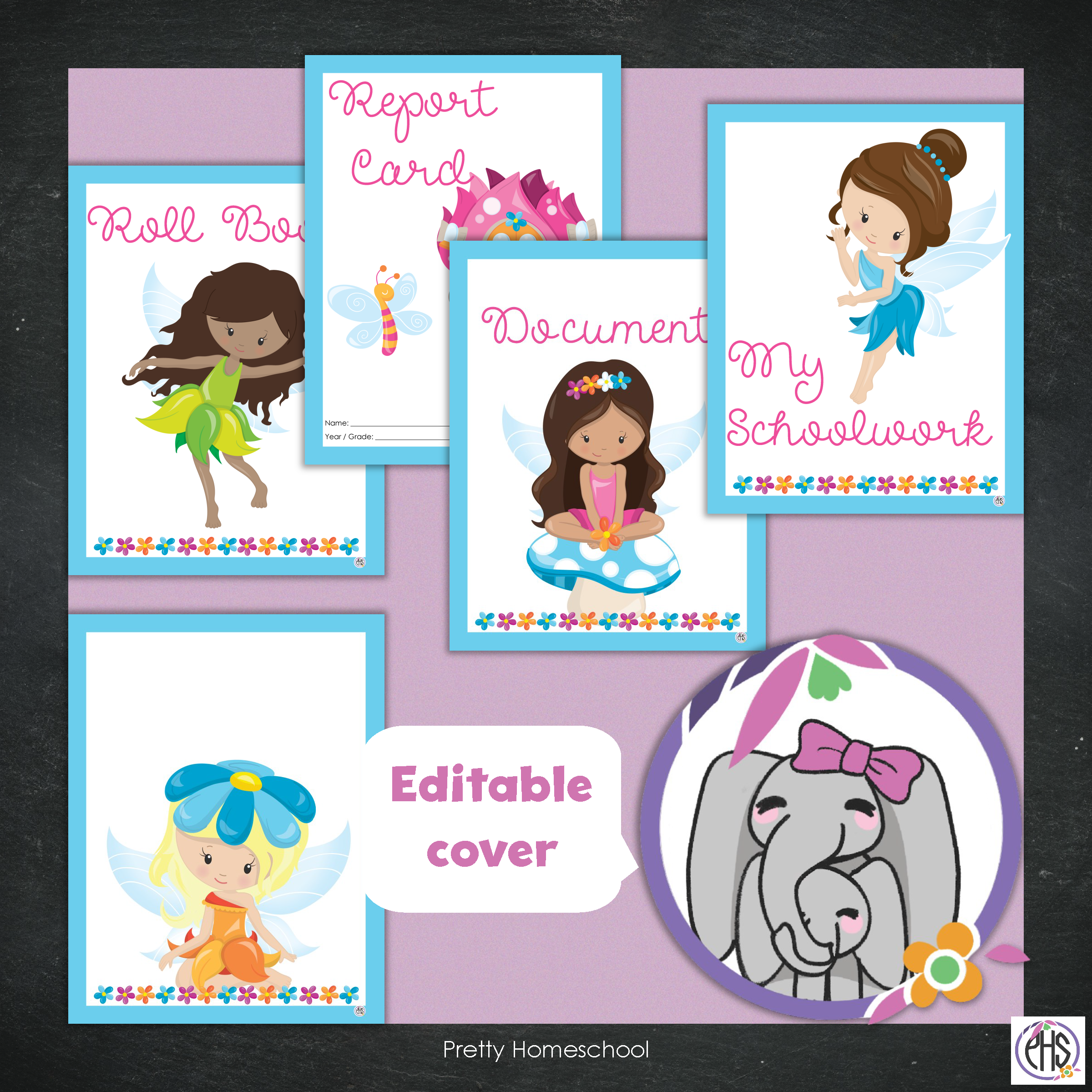 Printable Homeschool Portfolio 2025–2026 | End-of-Year Homeschool Binder | Homeschool Record Keeping