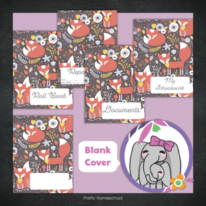 Printed Homeschool Portfolio 2025–2026 | Record Keeping & End-of-Year Binder for Homeschool Organization