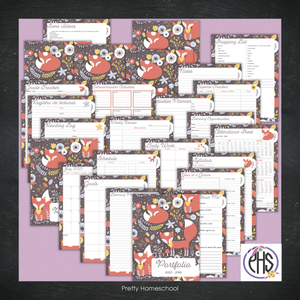 Printable Homeschool Portfolio 2025–2026 | End-of-Year Homeschool Binder | Homeschool Record Keeping