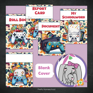 Printed Homeschool Portfolio 2025–2026 | Record Keeping & End-of-Year Binder for Homeschool Organization