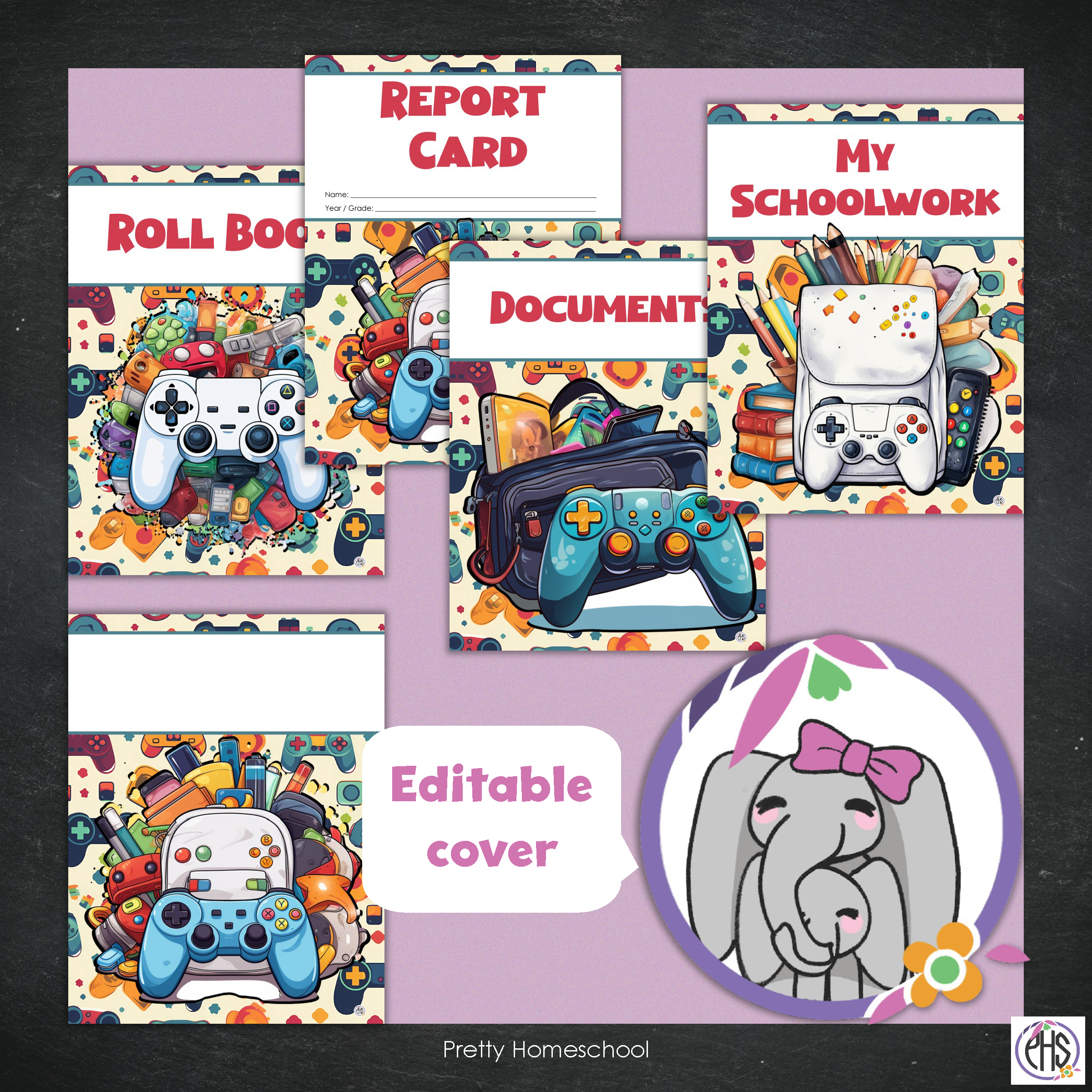 Printable Homeschool Portfolio 2025–2026 | End-of-Year Homeschool Binder | Homeschool Record Keeping