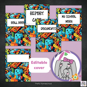 Printable Homeschool Portfolio 2025–2026 | End-of-Year Homeschool Binder | Homeschool Record Keeping
