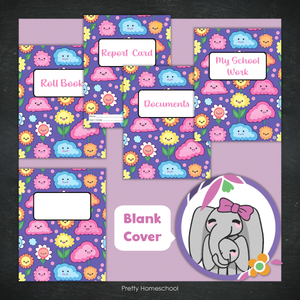 Printed Homeschool Portfolio 2025–2026 | Record Keeping & End-of-Year Binder for Homeschool Organization