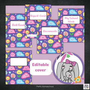 Printable Homeschool Portfolio 2025–2026 | End-of-Year Homeschool Binder | Homeschool Record Keeping