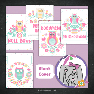 Printed Homeschool Portfolio 2025–2026 | Record Keeping & End-of-Year Binder for Homeschool Organization