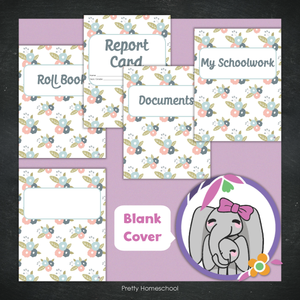 Printed Homeschool Portfolio 2025–2026 | Record Keeping & End-of-Year Binder for Homeschool Organization