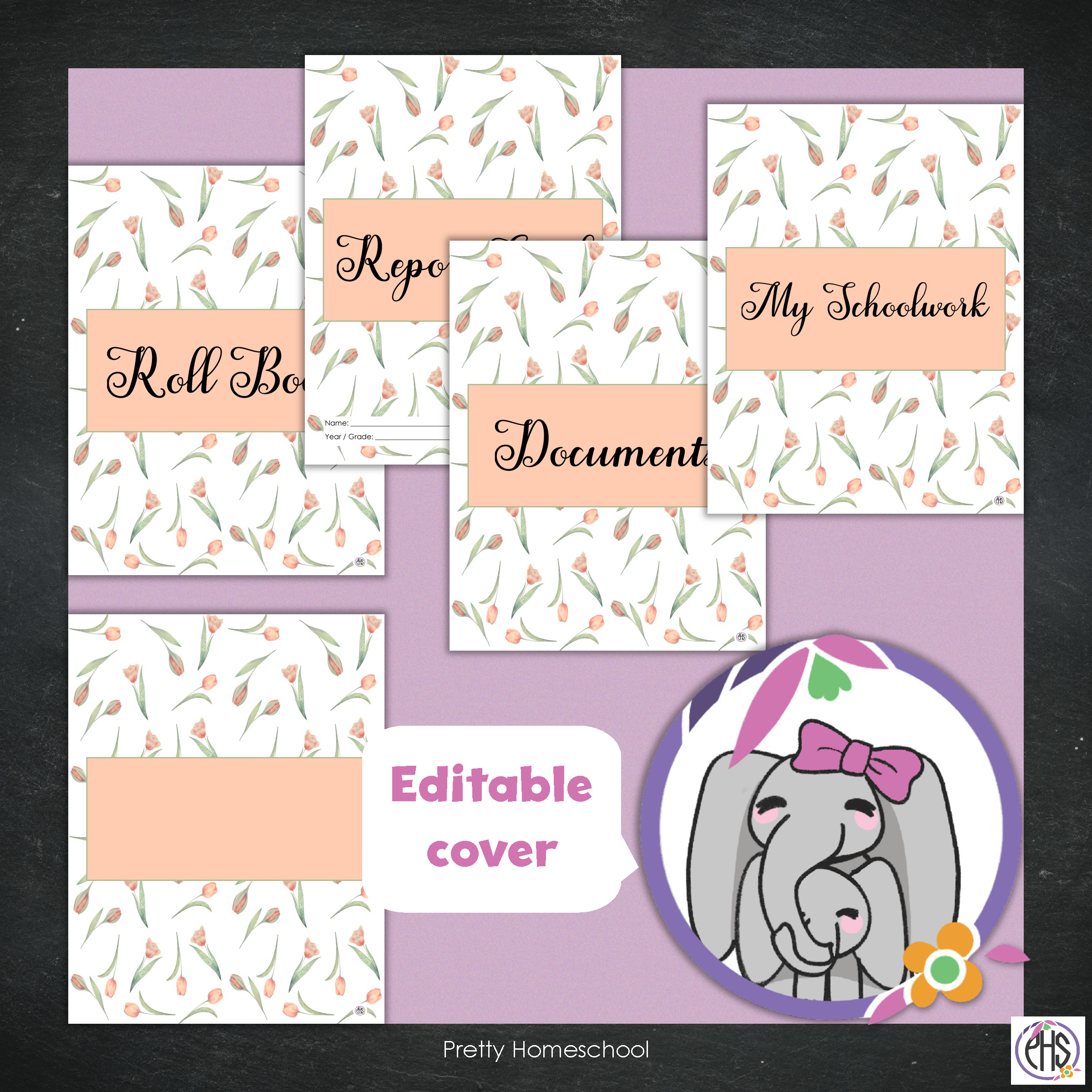 Printable Homeschool Portfolio 2025–2026 | End-of-Year Homeschool Binder | Homeschool Record Keeping