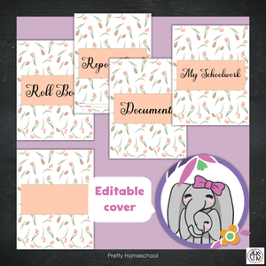 Printable Homeschool Portfolio 2025–2026 | End-of-Year Homeschool Binder | Homeschool Record Keeping