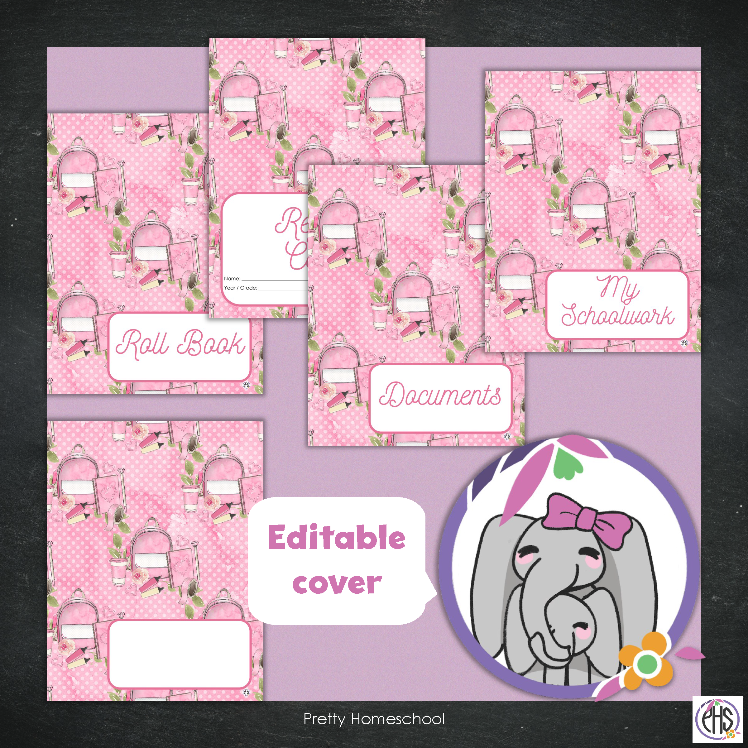 Printable Homeschool Portfolio 2025–2026 | End-of-Year Homeschool Binder | Homeschool Record Keeping