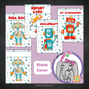 Printed Homeschool Portfolio 2025–2026 | Record Keeping & End-of-Year Binder for Homeschool Organization