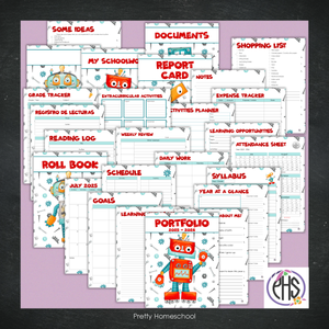 Printable Homeschool Portfolio 2025–2026 | End-of-Year Homeschool Binder | Homeschool Record Keeping