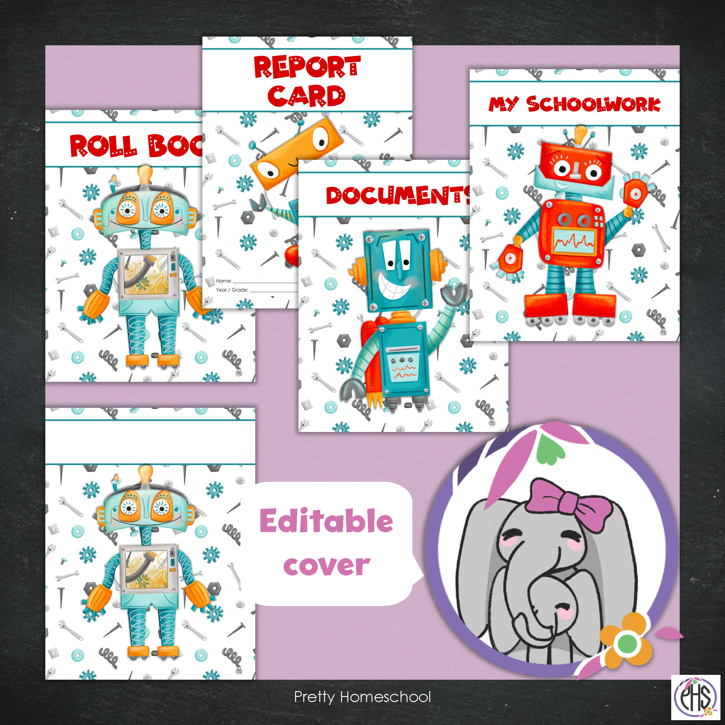 Printable Homeschool Portfolio 2025–2026 | End-of-Year Homeschool Binder | Homeschool Record Keeping