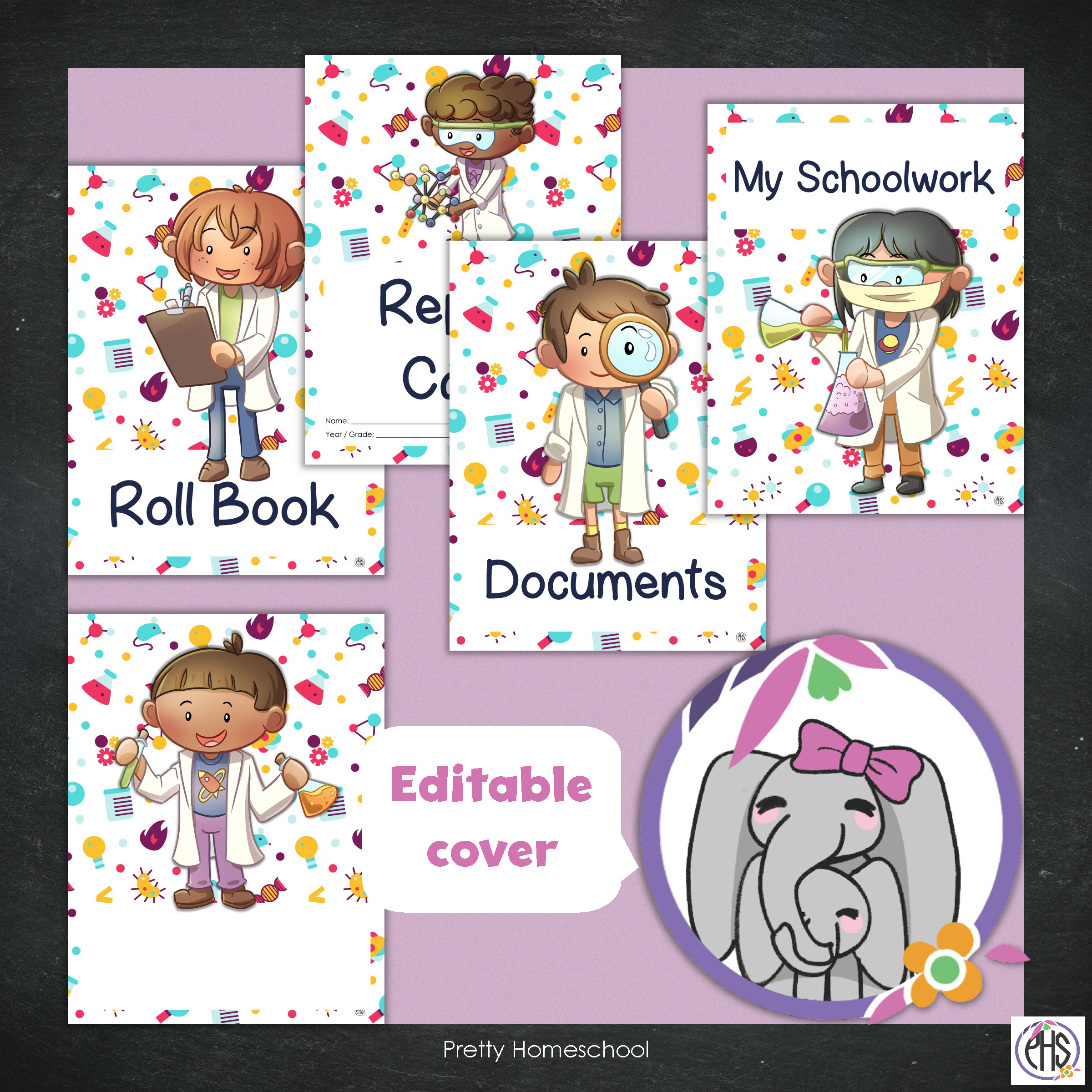 Printable Homeschool Portfolio 2025–2026 | End-of-Year Homeschool Binder | Homeschool Record Keeping
