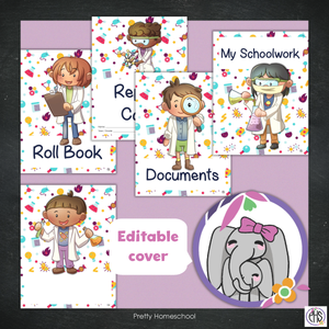 Printable Homeschool Portfolio 2025–2026 | End-of-Year Homeschool Binder | Homeschool Record Keeping