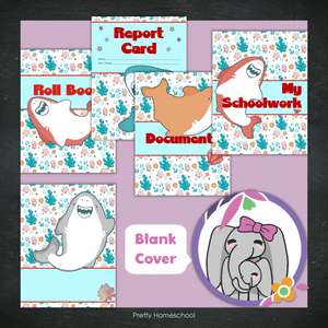 Printed Homeschool Portfolio 2025–2026 | Record Keeping & End-of-Year Binder for Homeschool Organization