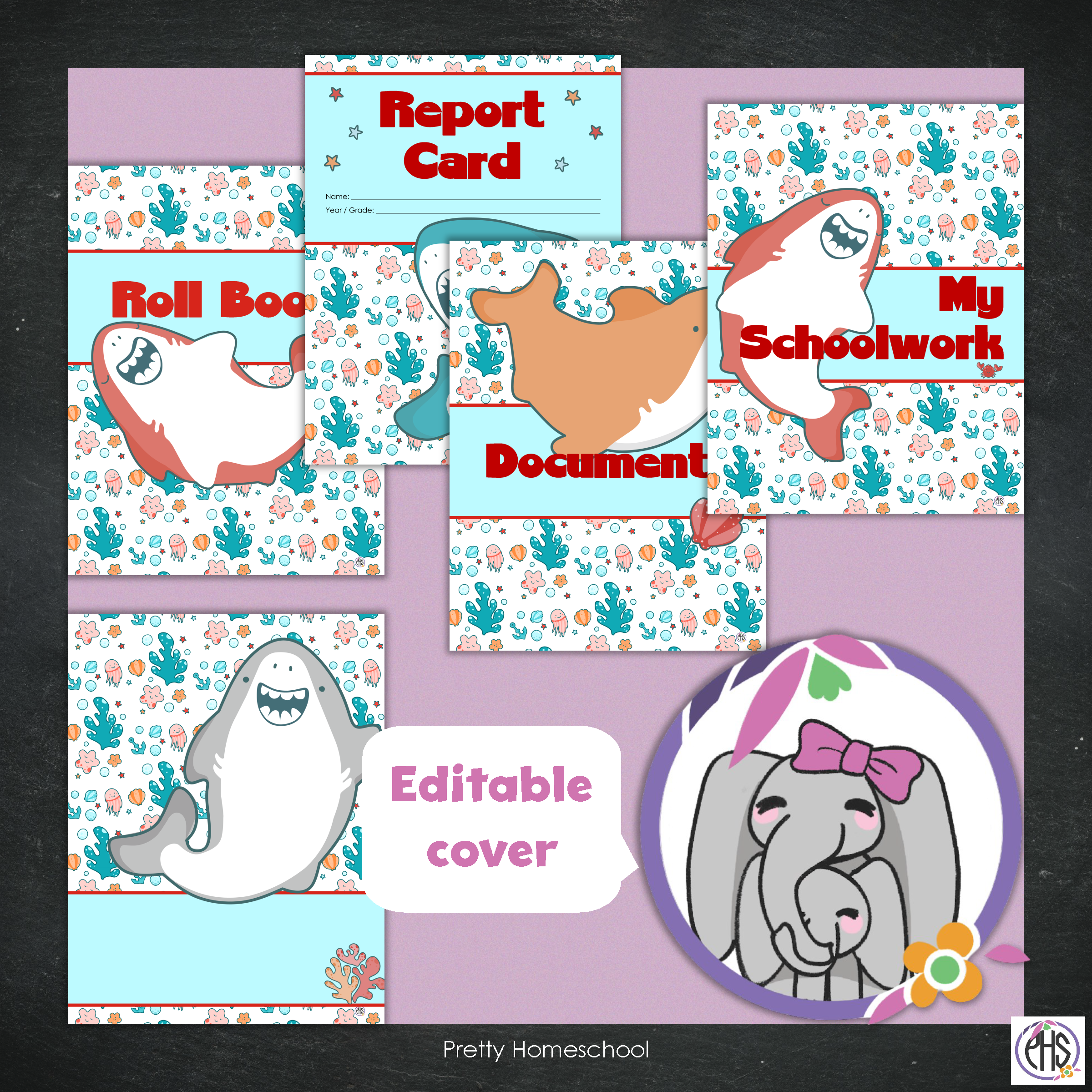 Printable Homeschool Portfolio 2025–2026 | End-of-Year Homeschool Binder | Homeschool Record Keeping
