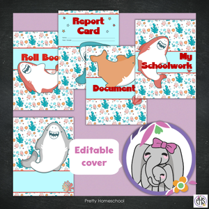 Printable Homeschool Portfolio 2025–2026 | End-of-Year Homeschool Binder | Homeschool Record Keeping