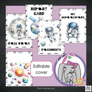 Printable Homeschool Portfolio 2025–2026 | End-of-Year Homeschool Binder | Homeschool Record Keeping