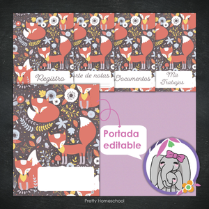 Portafolio homeschooler 2024 - 2025 Fox - DIGITAL SOLAMENTE