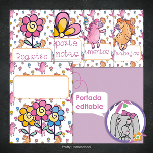 Portafolio homeschooler 2024 - 2025 Unicornios - DIGITAL SOLAMENTE