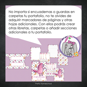 Portafolio homeschooler 2024 - 2025 Unicornios - DIGITAL SOLAMENTE