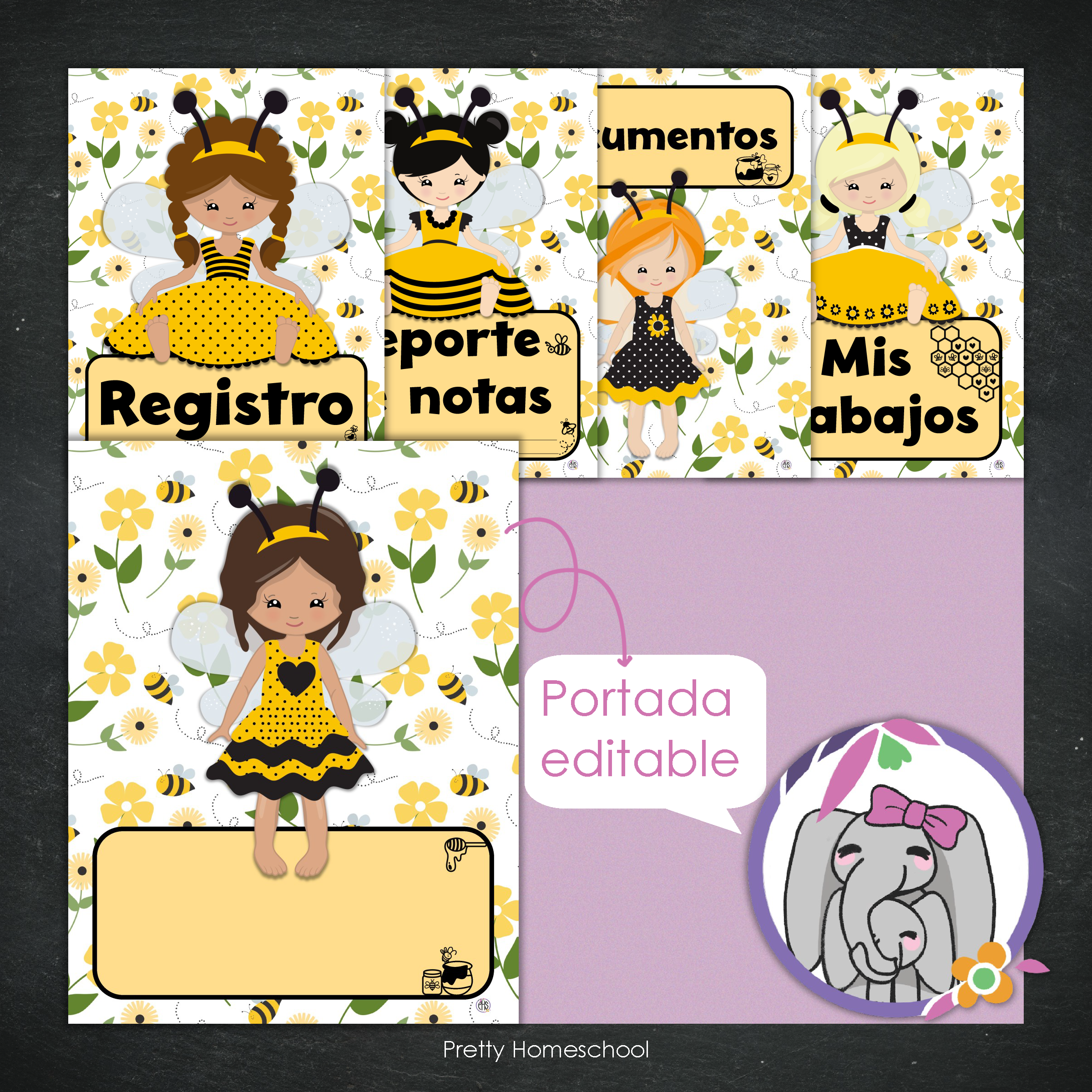 Portafolio Homeschooler 2025–2026 – Abejas (Digital SOLAMENTE)